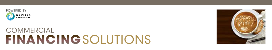 Espresso RMI, LLC Financing Solutions — Powered by Navitas Credit Corp.