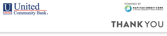 United Community Bank Request Information  — Powered by Navitas Credit Corp.