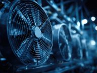 Industrial Cooling Fans in Data Center