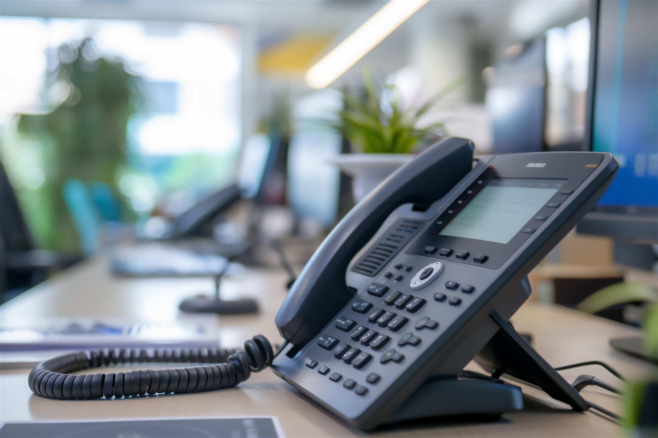 telephone on the table