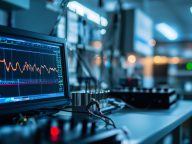 Electronic device waveform monitoring